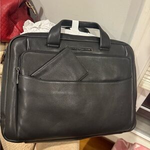 BNWT PORSCHE design by Bric’s travel/business set briefcase, pouch ID/cardholder